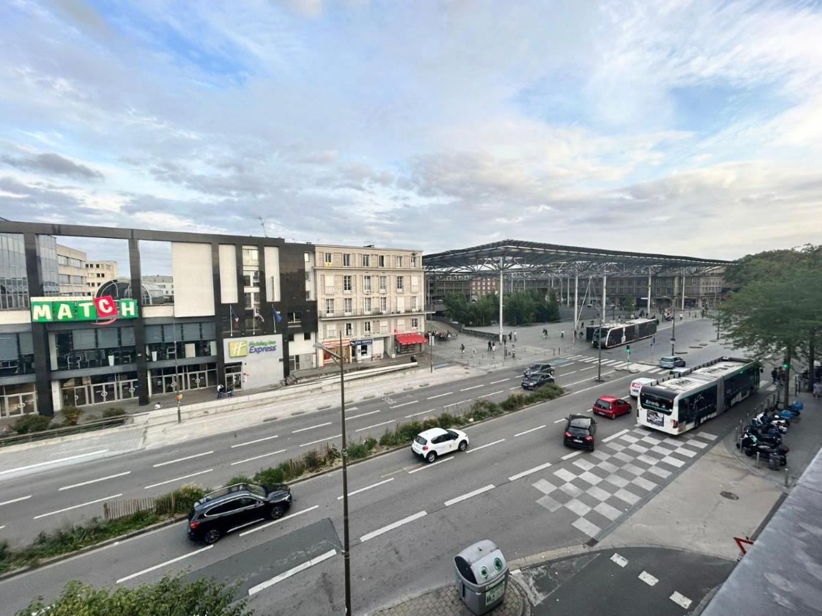 Appt 1 A Deux Pas De La Gare D'Amiens Apartment Luaran gambar